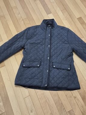 LOFT Blue Fleece-Lined Jacket NWT
